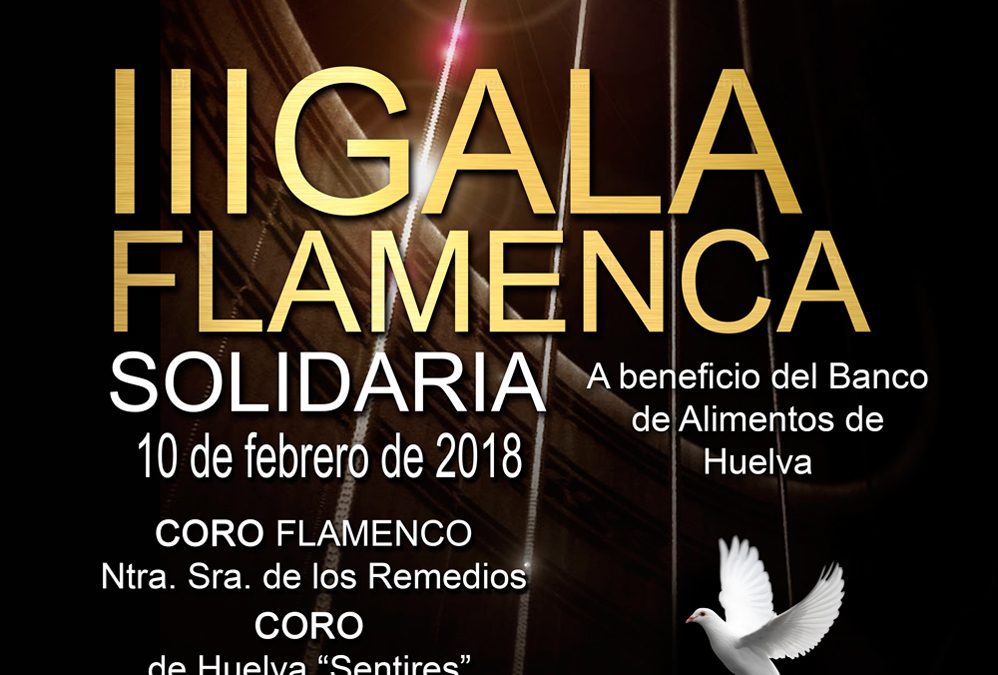 Gala flamenca a beneficio del Banco de Alimentos de Huelva en el Teatro Cinema de Corrales