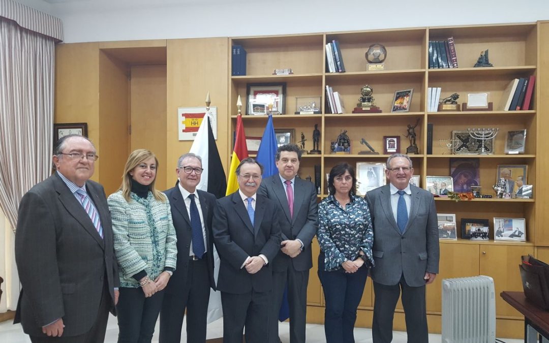 Los Bancos de Alimentos de Andalucía mantienen un encuentro con el presidente del Gobierno de Ceuta