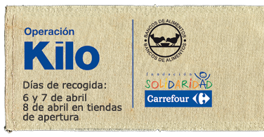 Jornada nacional de recogida de alimentos en Hipermercados Carrefour con la ‘Operación Kilo’