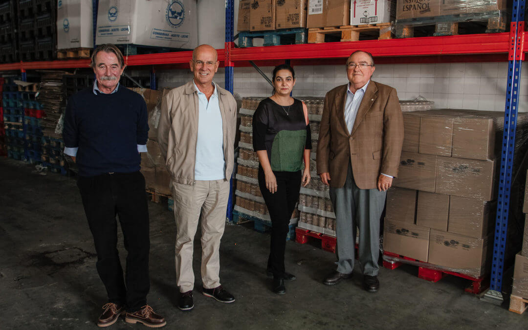 La Fundación Unicaja dona 5.000 kilos de comida al Banco de Alimentos de Huelva