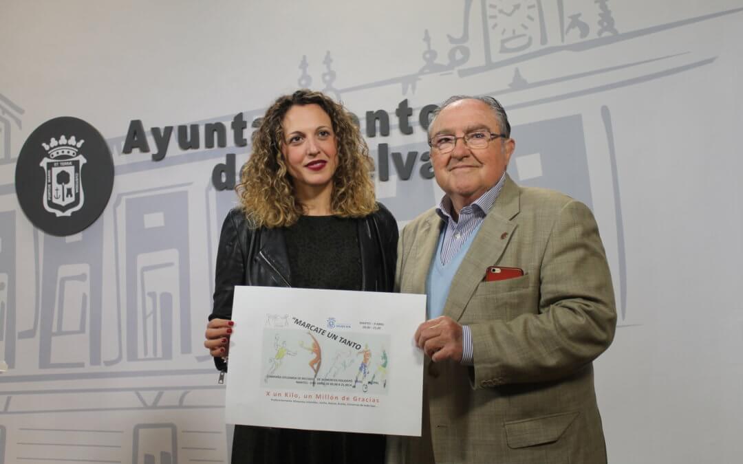 El Ayuntamiento lanza la campaña ‘Márcate un gol’ para recoger alimentos en los polideportivos municipales del 9 al 11 de abril