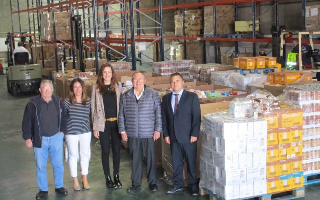 El Banco de Alimentos recibe más de 11.000 kilos de alimentos de la operación kilo de Carrefour