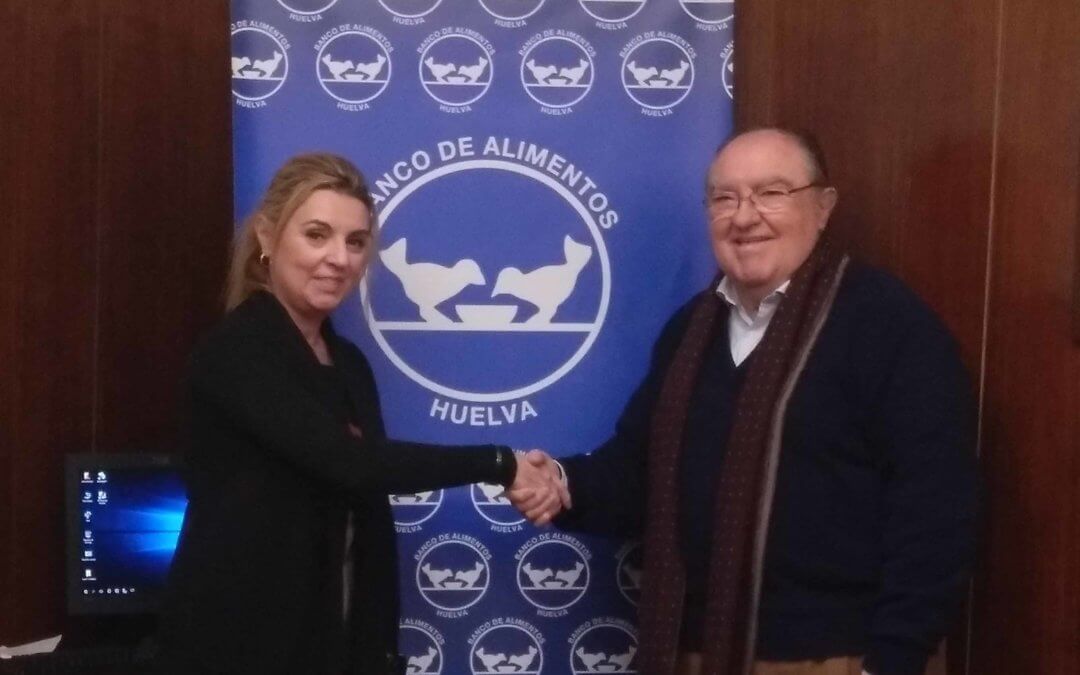 La empresa Damas renueva su compromiso con el Banco de Alimentos de Huelva