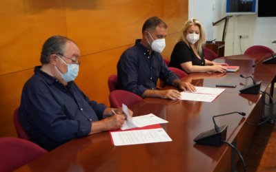El Ayuntamiento de Moguer renueva su compromiso con el Banco de Alimentos doblando su aportación
