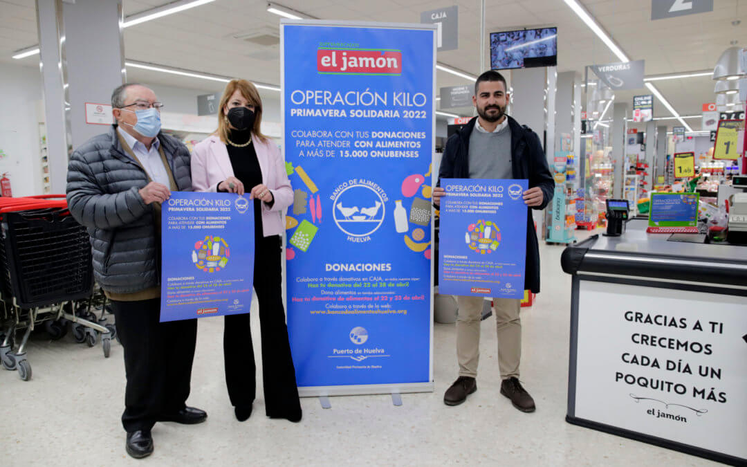 Comienza la Operación Primavera Solidaria del Banco de Alimentos con una recogida en 113 establecimientos de Supermercados El Jamón en la provincia