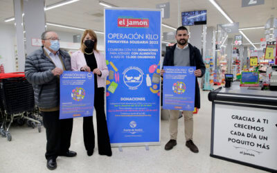 Comienza la Operación Primavera Solidaria del Banco de Alimentos con una recogida en 113 establecimientos de Supermercados El Jamón en la provincia