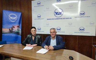 Aguas de Huelva renueva su compromiso con el Banco de Alimentos